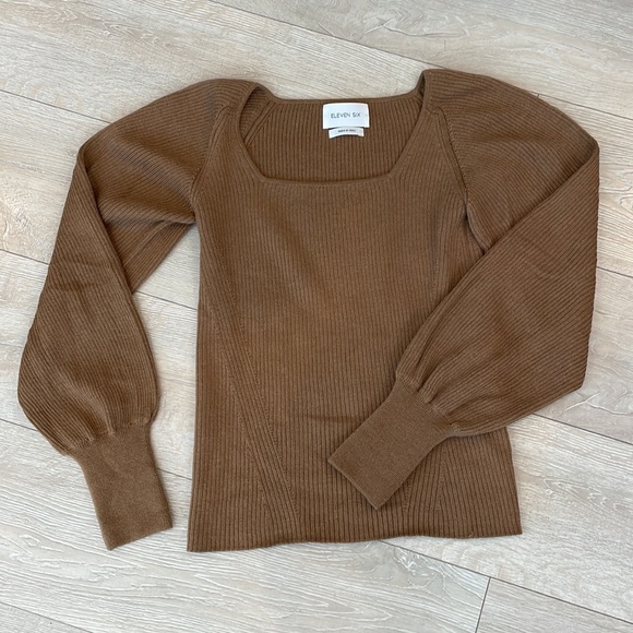 NWOT Eleven Six knit sweater - Picture 8 of 9